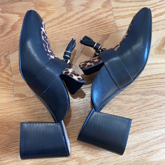 Tahari mule animal print genuine calf leather - Picture 6 of 7